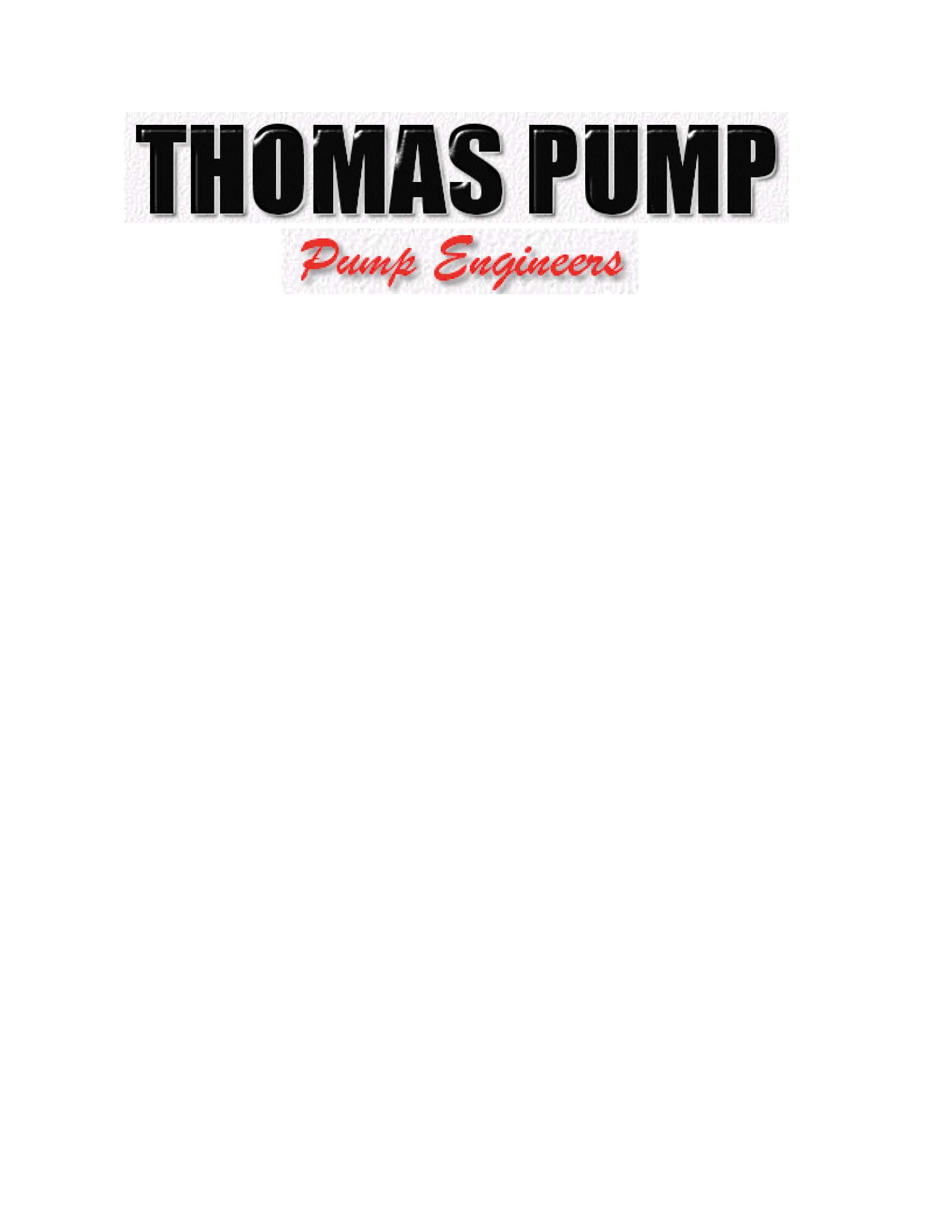 Thomas Pump