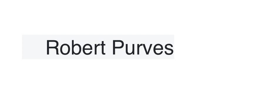 Robert Purves