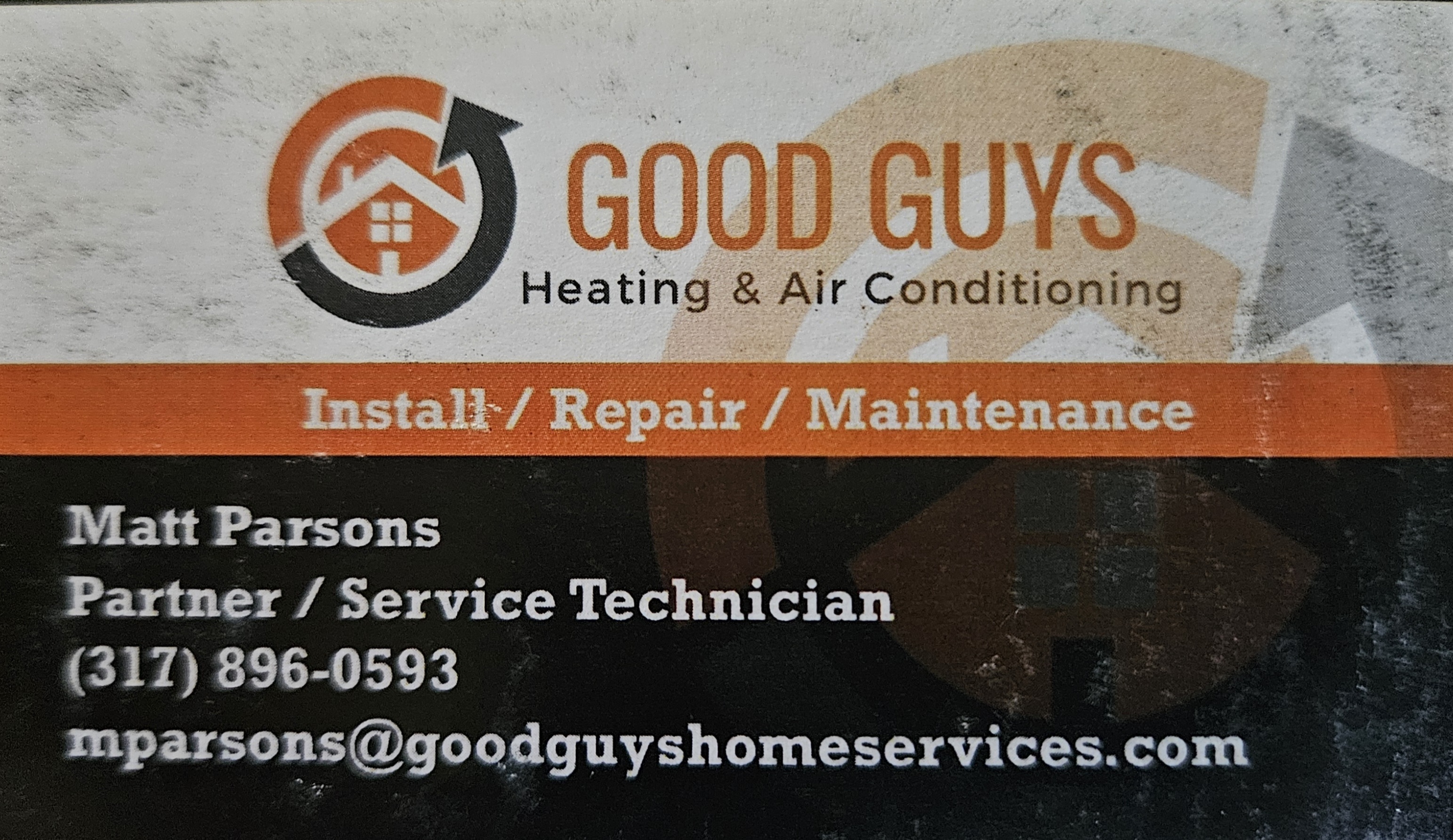 Matt with good guys heating and air 