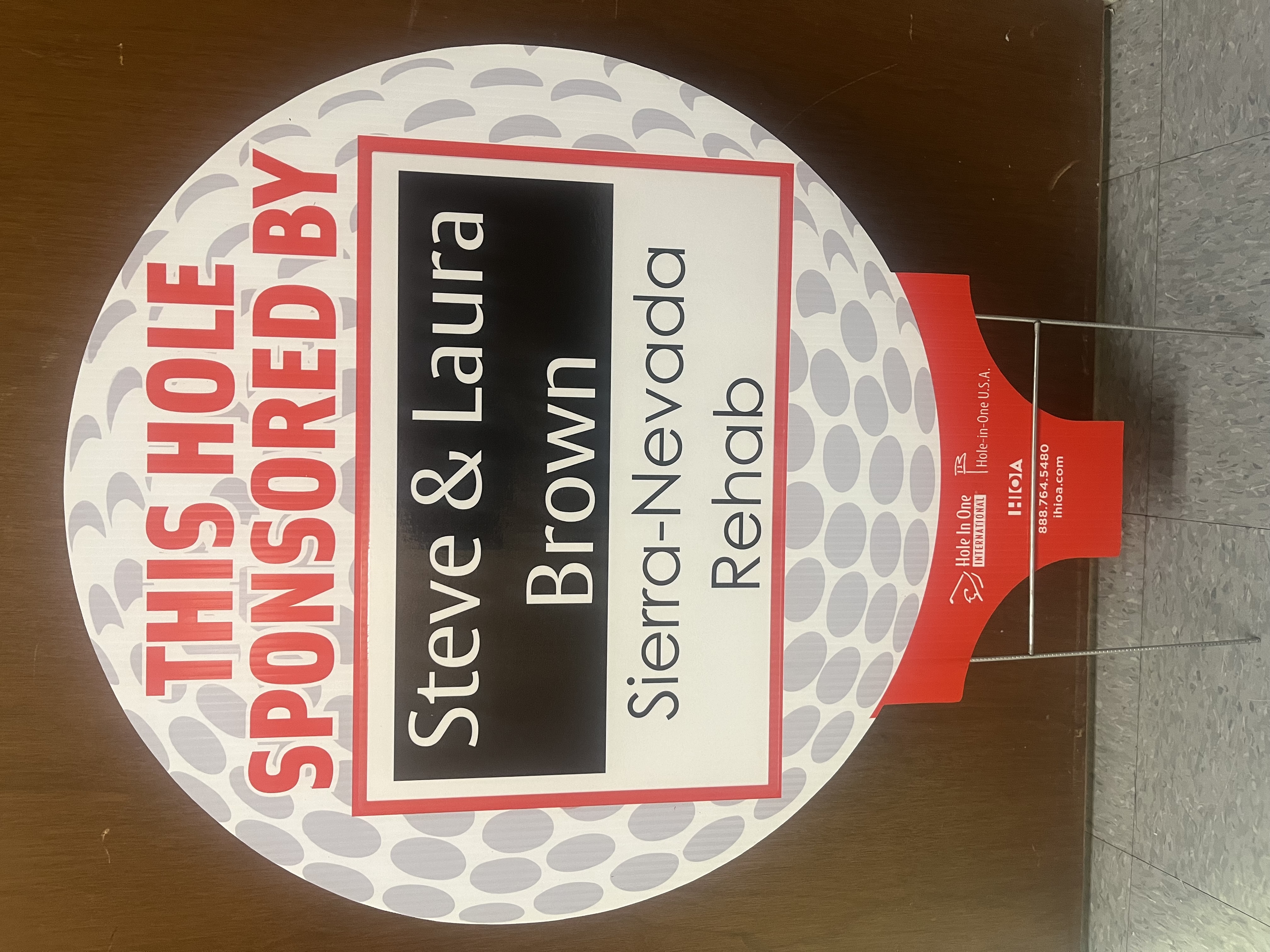 Putting Contest Sponsor - Sierra - Nevada Rehab  - Logo