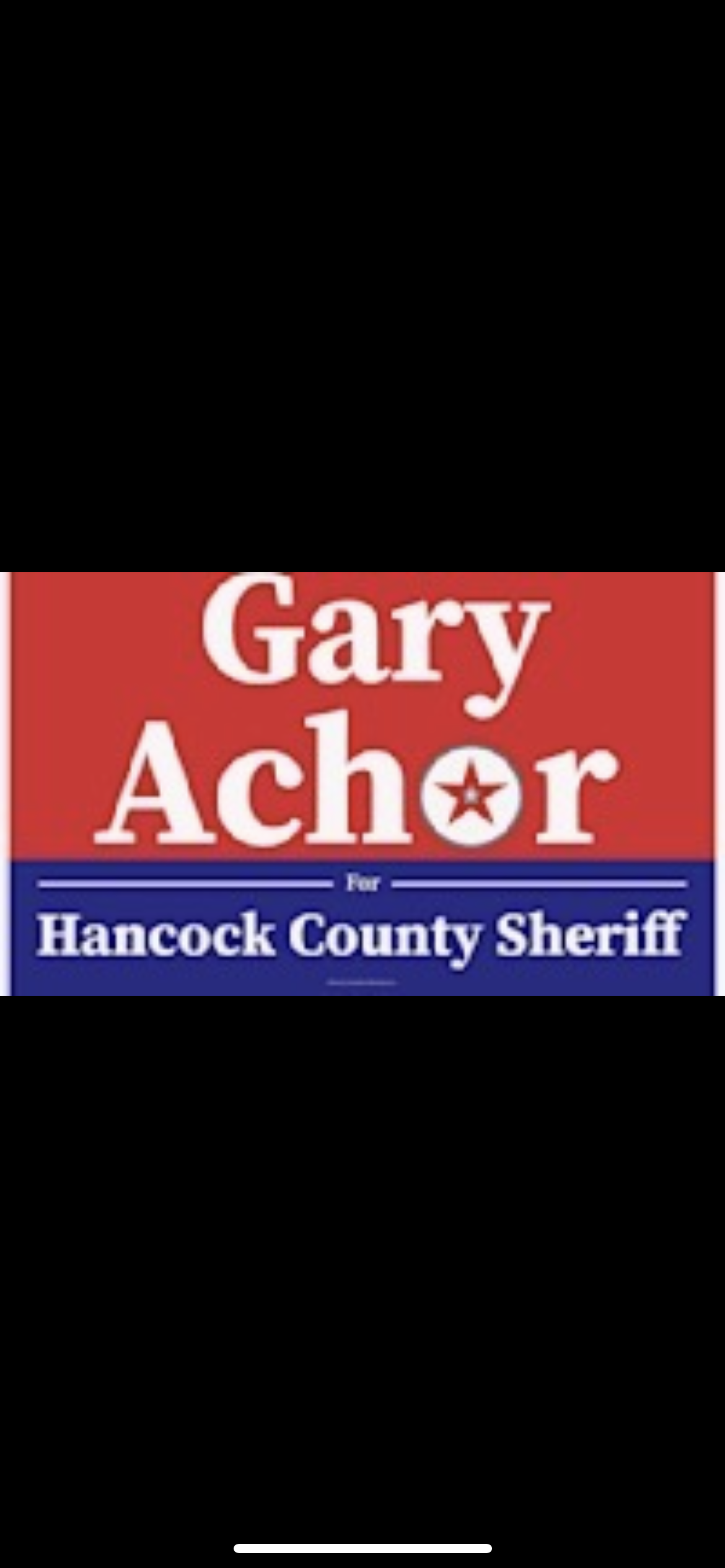 Achor For Sheriff