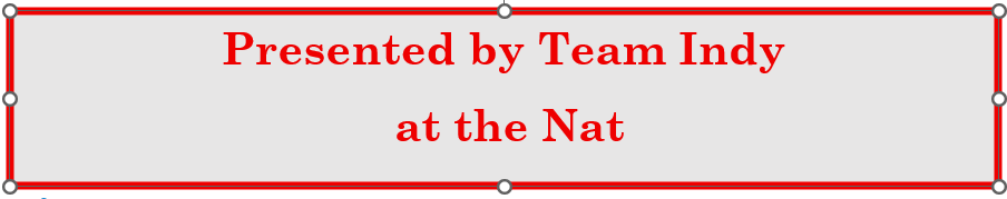 Team Indy at the Nat