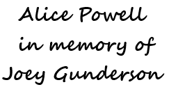 Alice Powell IMO Joey Gunderson