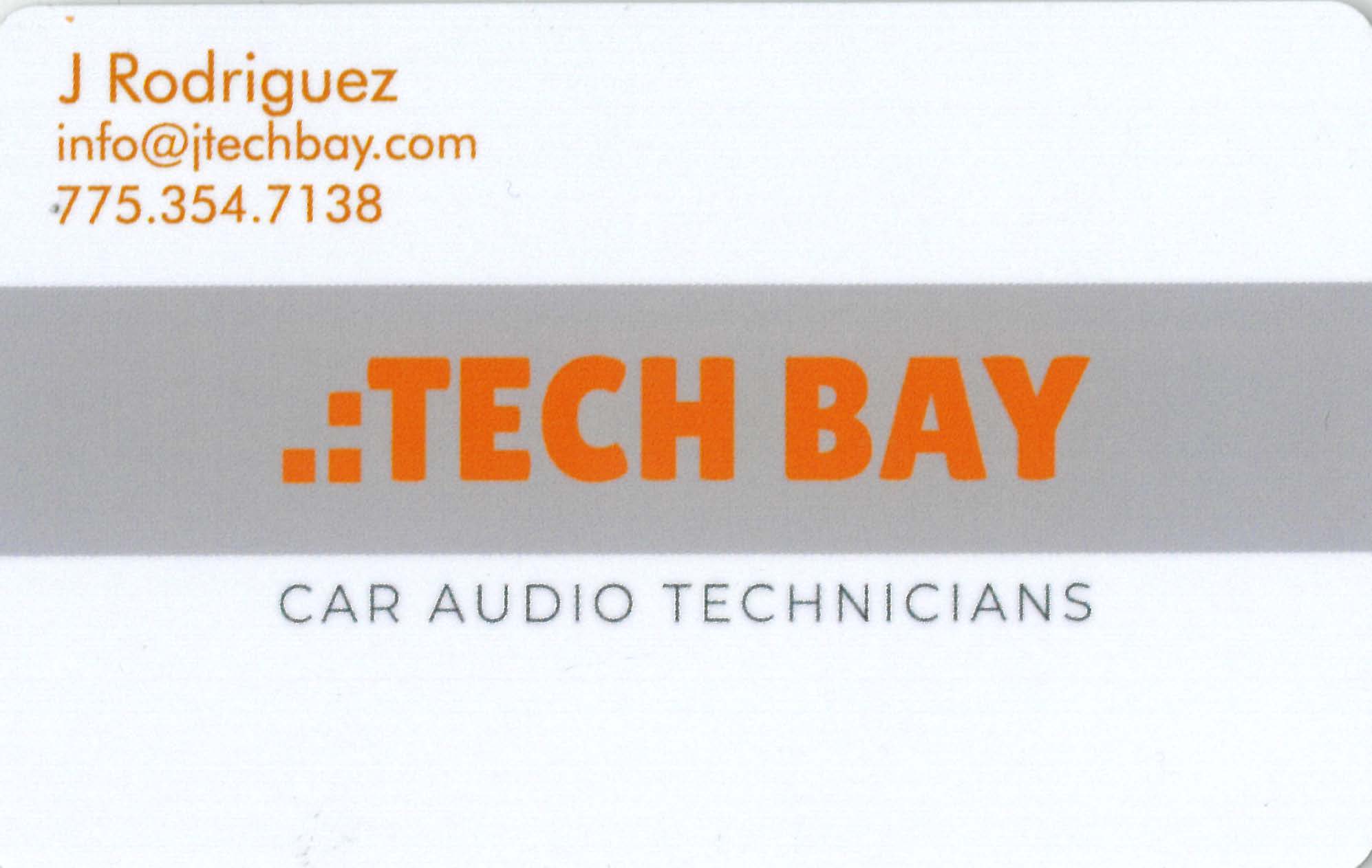 Tee Box Sign Sponsor - J's Tech Bay - Logo