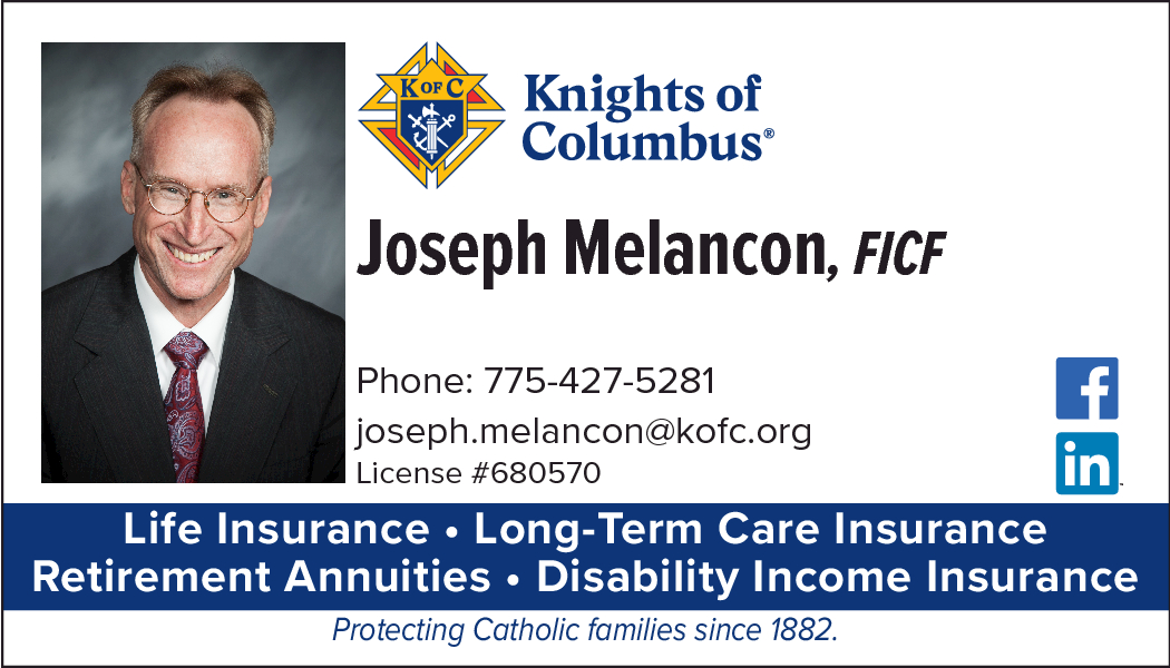 Tee Box Sign Sponsor - Knights of Columbus Investment Advisor - Logo