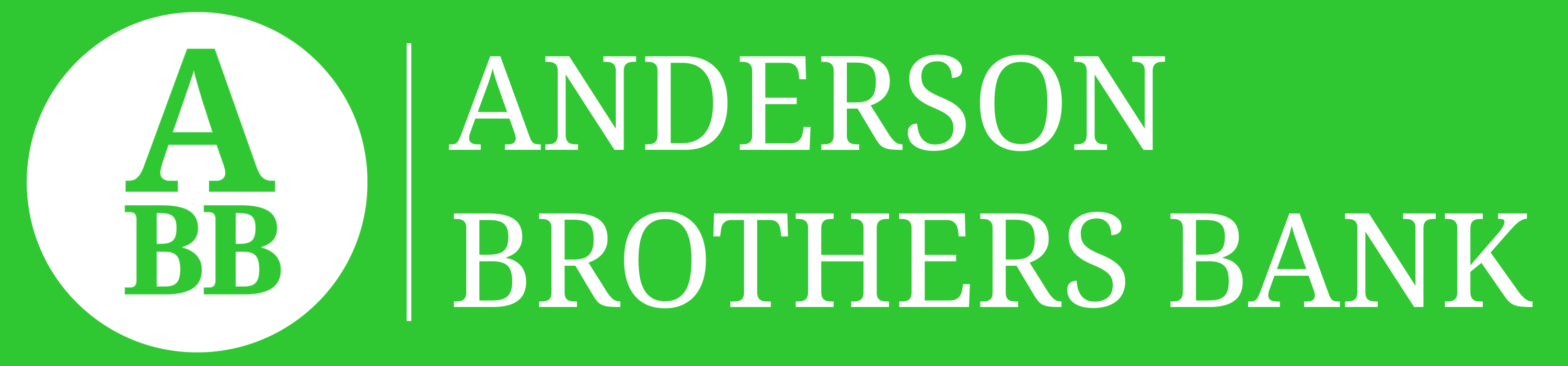 Anderson Brother's Bank