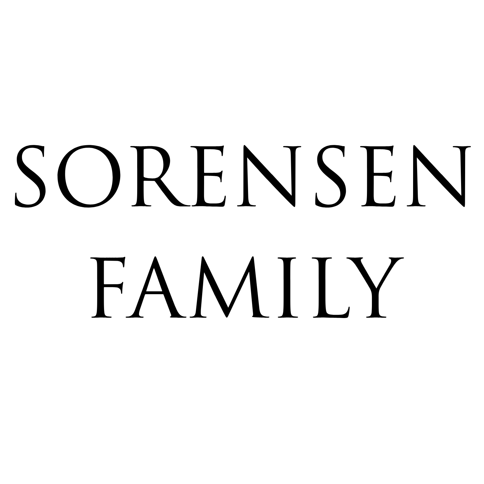 Tee Box - Sorensen Family - Logo