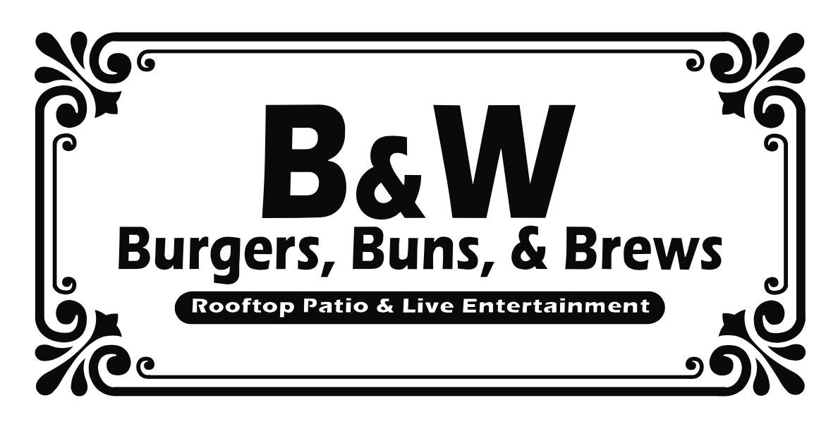Hole Sponsor - B&W Burgers, Buns & Brews - Logo