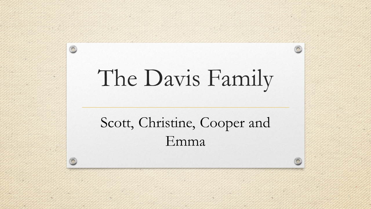 The Davis Family