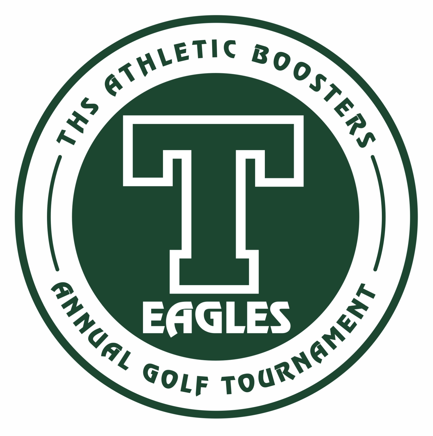 2025 THS Athletic Boosters Golf Tournament logo