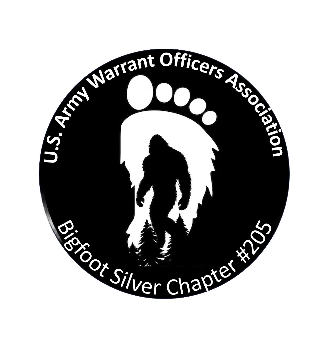 USAWOA Bigfoot Silver Chapter Annual Golf Scramble logo