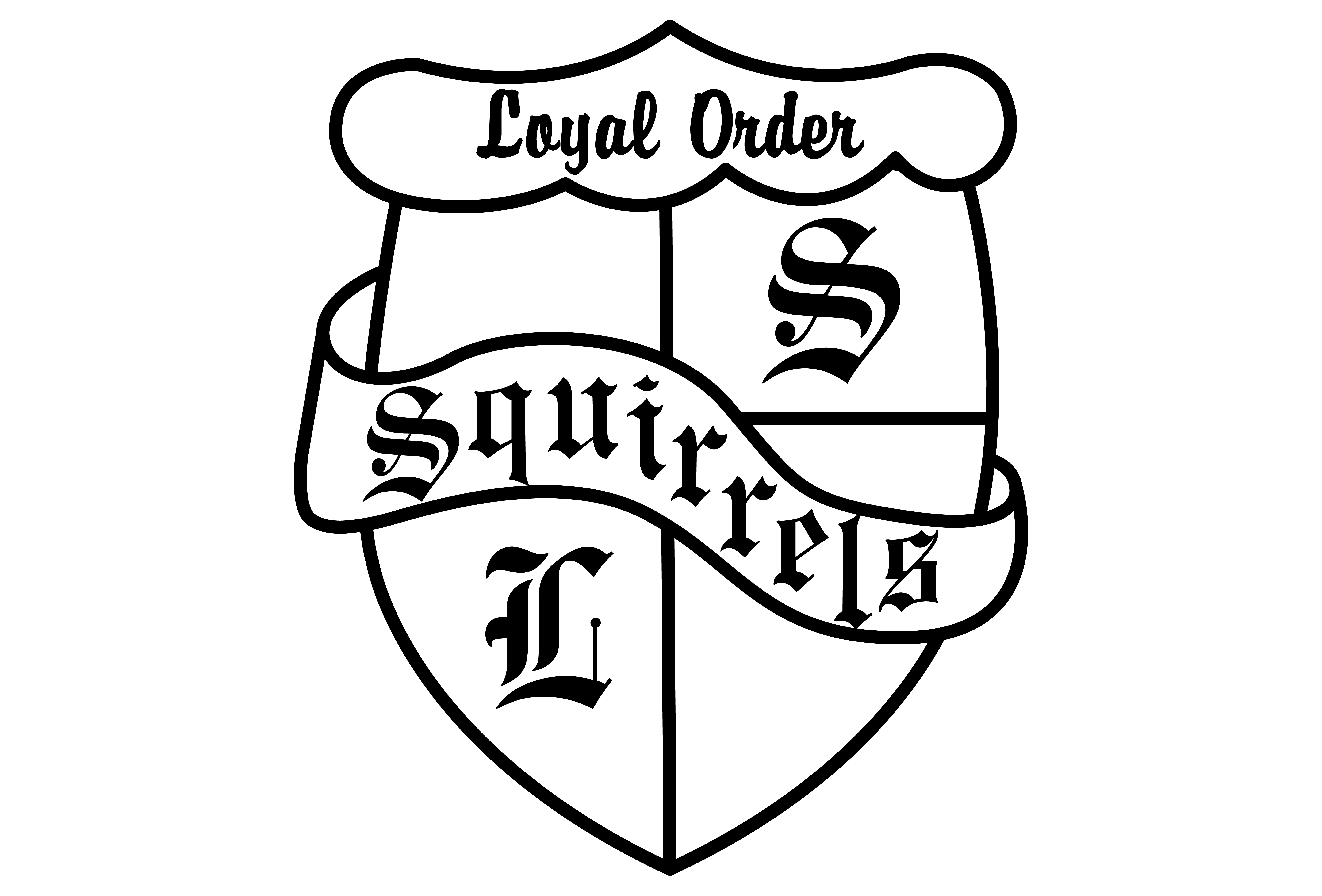 2025 Loyal Order of The Squirrels Golf Tournament logo