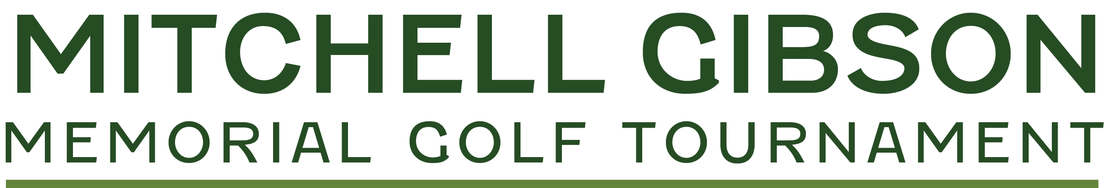 2025 Mitchell Gibson Memorial Golf Tournament logo